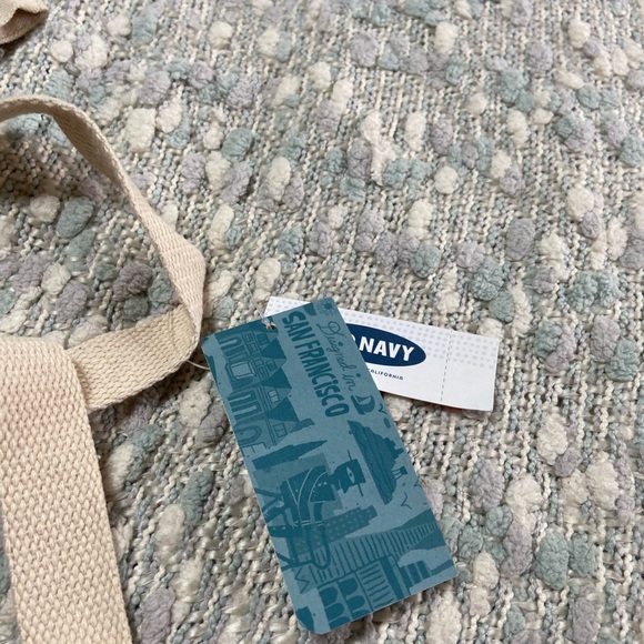 Small Striped Tote Bag- NWT - Picture 4 of 4